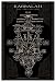 Kabbalah in Black II by Anonymous. Size 36.00 X 54.00 Art Poster Print on Canvas