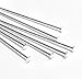 20 pcs .925 Sterling Silver Headpins 1.5mm Head Pins 24ga 24 Gauge 1'/Findings/Bright