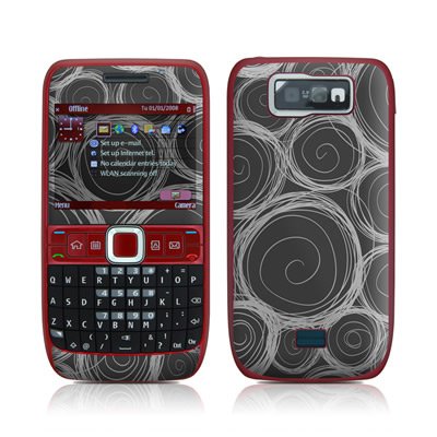 My Spiral Design Decal Skin Sticker for the Nokia E63 Cell Phone