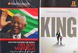 Nelson Mandela Biography : Lives That Changed the World - Smithsonian Networks , the History Channel : King a Biography of Martin Luther King Jr. - Civil Rights Leaders 2 Pack Gift Set