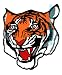 Sporting Goods : Patch- Tiger Head