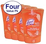 Lysol No-Touch Hand Soap Refill, 8.5 Fl Oz, Grapefruit Essence Scent, 4 Count