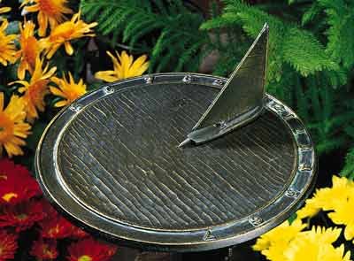 Weathered Bronze Day Sailor Sundial