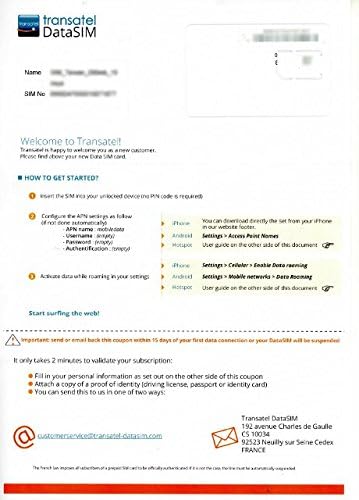 India Data SIM Card (200MB for 15 days)