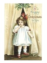 Vintage Christmas Girl by Paperwhite (Christmas Cards, Holiday Cards, Christmas Greeting Cards)