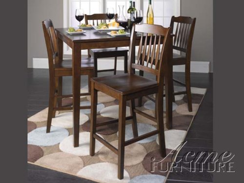 Acme 07524 5-Piece Donnie Walnut Finish