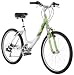 Diamondback Women's 2012 Serene Classic Sport Comfort Bike (White/Green, 15-Inch/ Small)