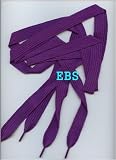 shoe laces shoelaces shoe lace shoelace retro thick color fat 1 inch wide shoelace, 20 - purple
