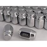 Chrome Lug Nuts 13/16" Head, 60° Set of 20 Lugs For Most Jeep Models $16.49