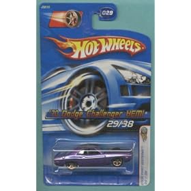 Mattel Hot Wheels 2006 First Editions 1:64 Scale Purple 1970 Dodge Challenger Hemi Die Cast Car #029 51AByE64PFL. SL500 AA280 Mattel Hot Wheels 2006 First Editions 1:64 Scale Purple 1970 Dodge Challenger Hemi Die Cast Car #029
