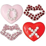 Set of 4 XO Refreigerator Handcrafted Magnets