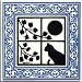 CERAMIC ART TILE WALL PLAQUES WITH CATS by Besheer Art Tile, Bedford, New Hampshire, U.S.A.