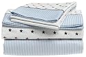 Tommy Hilfiger Union Stars Printed Sheet Set Twin Sheet Set