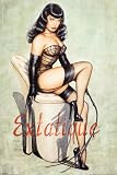Bettie Page Extatique Art Print Poster - 24x36