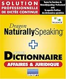 Dragon NaturallySpeaking Professionnal V9 + Dictionnaire Affaires et Juridique Mysoft