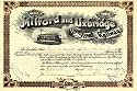 Art Poster, Milford and Uxbridge Street Railway - 27.5 x 18.75