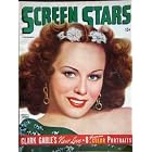 SCREEN STARS magazine September 1944 with Paulette Goddard on the... by Fred Sammus