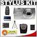 Olympus Stylus 780 7.1 Megapixel All-Weather Digital Camera with 5x Optical Zoom + Olympus xD-Picture Card Reader/Writer + Spare Li-40B Battery + Digital Camera Case
