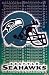 SEATTLE Seahawks NFL HELMET Poster Wallace Football - 24x36