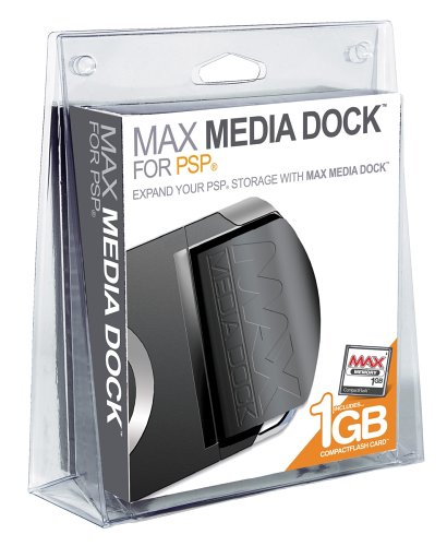 Childrens Toyshop  Video Games : Datel Max Media Dock and 1GB Flash Card (PSP)