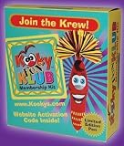 2 (TWO) Kooky Fun Klub Membership Kits With Desmond - Limited Edition Pen - Please See My Other Kooky Products