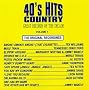 Great Records Of The Decade: 40's Hits - Country Great Records Of The Decade: 40's Hits - Country