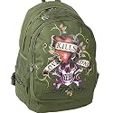 Schulrucksack ED HARDY Rucksack BRUCE - LOVE KILLS SLOWLY - ARMY OLIVE