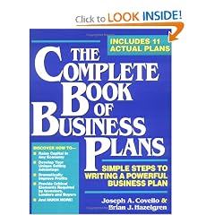 The Complete Book of Business Plans (Small Business Sourcebooks)