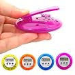 GadgetpoolUK Magnetic Digital Kitchen Timer - PURPLE / BLUE / ORANGE / YELLOW / GREEN