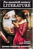 Pre-twentieth century literature