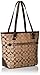 COACH 12cm Signature Zip Top Tote Shoulder Bag Handbag 36375