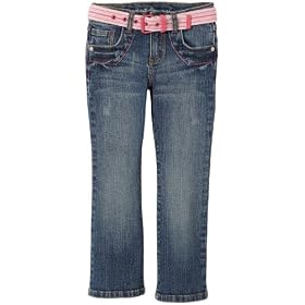 Zana Di Girls 2-6x Web Belt Jean