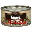 Reese All White Crabmeat, 6-Ounce Cans (Pack of 12)