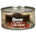 Health & Personal Care : Reese All White Crabmeat, 6-Ounce Cans (Pack of 12)