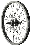 Avenir 48H Alloy 20 Inch x 1.75 Inch Black/Silver Brush Side Wheel (Rear)