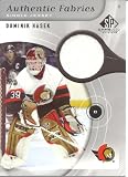Dominik Hasek 2005-06 Upper Deck SP Game Used Hockey Jersey Card Ottawa Senators