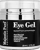 Majestic Pure Anti Aging and Skin Firming Eye Gel for Dark Circle, Wrinkles, Eye Puffiness, Loss of Tone and Resilience, 1.7 fl. oz.