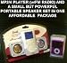 MP4 player and an IPOD style speaker set Combination (Unirex MP4 & Stronics ipod style speakers)