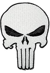 Marvel's PUNISHER Classic Skull Chest Embroidered PATCH