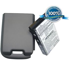 Cameron Sino Extended 3200 mAh Battery for HP iPAQ 600 Series with Back Cover, Supplied by UltimateAddons-UK