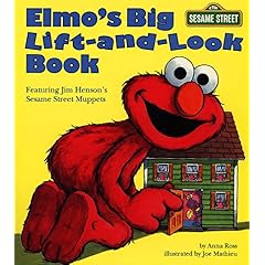 【クリックで詳細表示】Elmo’s Big Lift-And-look Book (Sesame Street) (Great Big Board Book)： Joe Mathieu： 洋書