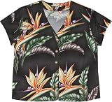 Bird of Paradise (New Print)- Ladies Hawaiian Aloha Blouse
