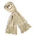 Men's Cable Knit Scarf - Cream