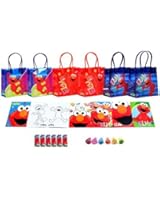 Sesame Street Elmo Party Favor Set - 6 Packs (42 Pcs)