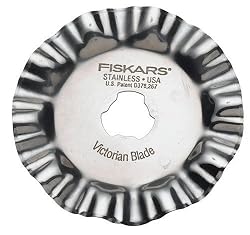 Fiskars 45mm Rotary Cutter Blade, Victorian