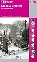 Leeds, Bradford, Harrogate and Ilkley (OS Landranger Map Series)