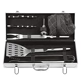 LEOPOLD 793321 Grillkoffer de Luxe 11 teilig