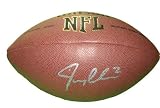 Jimmy Clausen Autographed NFL Wilson Composite Football, Carolina Panthers, Notre Dame Fighting Irish, Proof Photo of Jimmy Signing for Us.