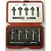 PART #401 7 PC 1/2 SHANK BASIC ROUTER BIT SET C/O #1058 #1067 #1804 #1901 #2008 #2305 AND #2405