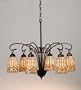 Meyda Tiffany 18781 6-Light Chandelier, Mahogany Bronze